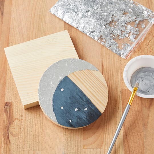 12 Pack: 5" Wood Circle Plaque by Make Market®